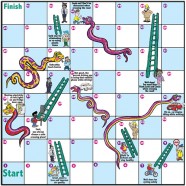 Road Safety Snakes & Ladders